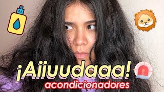 CABELLO ESPONJADO 💦 LOS MEJORES ACONDICIONADORES [upl. by Ardin]