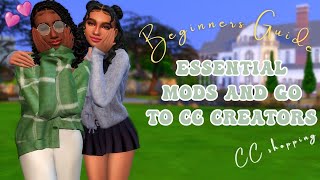 I deleted my entire sims 4 mods folder so lets go CC shopping [upl. by Barcellona]