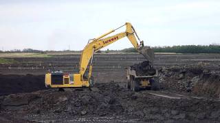 Komatsu PC1250LC LoadingLike A Boss [upl. by Nesila640]