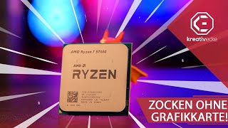 ZOCKEN OHNE GRAFIKKARTE und SOGAR flüssig AMDs stärkste APU Ryzen 7 5700G im Test [upl. by Egidio]