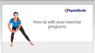 Edit your exercise programs [upl. by Yovonnda428]