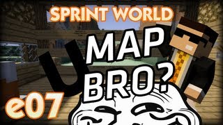 uMapBro e07 Minecraft Sprint World [upl. by Aksel846]