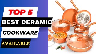 Top 5 Best Ceramic Cookware Set in India 2023  MustHave Kitchen Essentials [upl. by Naibaf]