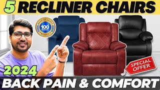 Best Recliner Chair⚡ Best Recliner Chair For Back Pain 2024⚡Best Recliners for Sleeping 2024 [upl. by Selin]