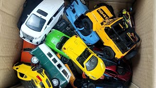 Box Full of Model Cars  Mazda Miniature toy car model Lamborghini  Review of toy cars L3060 [upl. by Batty97]