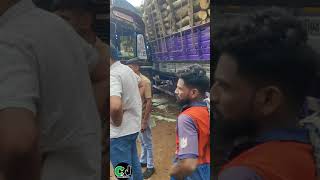 Gonikoppal ksrtc bus accident ksrtcmassentry lorryvideos karntakapolitics coorgvlogs coorg [upl. by Patrick]