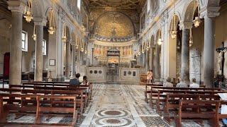 Visiting the Basilica San Clemente al Laterano  Rome Italy [upl. by Clynes]