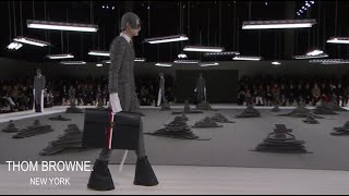 Thom Browne Fall 2017 Menswear [upl. by Aselehc321]