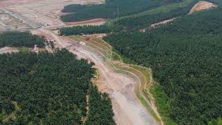 PUNCAK ALAM EBPVLATAR Highway Interchange Progress as 11 March 2024 [upl. by Elleivad]