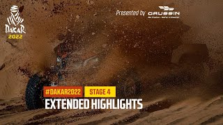 Extended highlights of the day presented by Gaussin  Stage 4  Dakar2022 [upl. by Nilekcaj383]