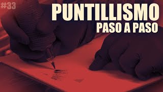 Capitulo 33  Como hacer tecnica de PUNTILLISMO en TATUAJES paso a paso ⚫️ [upl. by Einhapets303]