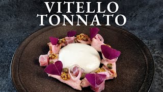 Michelin star VITELLO TONNATO at home  Famous Italian Starter [upl. by Godard]