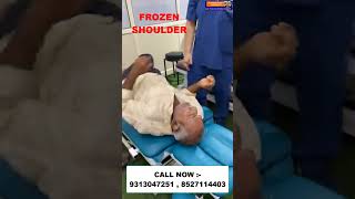 FROZEN SHOULDER  Chiropractic Treatment  Dr Varun  Call  9313047251  delhi noida gurugram [upl. by Jaban]