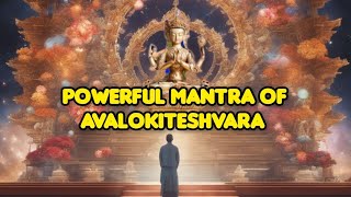 Karma Purifying Long Mantra of Avalokiteshvara ⚛️⚜️ [upl. by Odel]