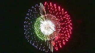 2011 New Fireworks Contest in Nagano Japan [upl. by Yelena]