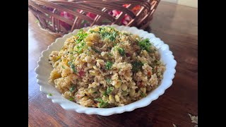 avarekalu bath  avarekalu rice bath easy pressure cooker rice recipe field beans  hyacinth beans [upl. by Kinchen]