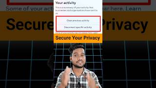 Instagram Tracking Your All Activity turn off it now security instagram shorts [upl. by Kcirredal]