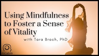 Using Mindfulness to Foster a Sense of Vitality with Tara Brach PhD [upl. by Doretta]