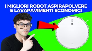 ROBOT ASPIRAPOLVERE E LAVAPAVIMENTI ECONOMICO  I MIGLIORI MODELLI [upl. by Minne407]