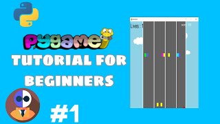 pygame tutorial python 3  pygame games part 1 [upl. by Enneiluj]