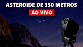 AO VIVO ASTEROIDE de 350 METROS  ECLIPSE LUNAR  TEMPESTADE SOLAR [upl. by Romelda]