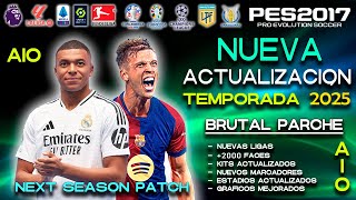 😲Un Nuevo PARCHE DE LOCOS  Todo Actualizado al 2025  TUTORIAL  Pes 2017 a 2025 💥quotPC MALASquot [upl. by Tierza947]