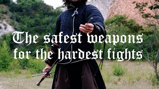 quotSigi Montantequot vs quotThe Iberianquot  The safest weapons for realistic medival combat [upl. by Alexandr]