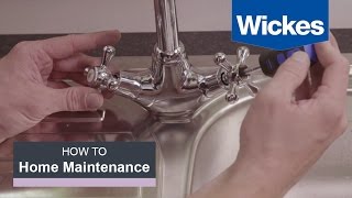 How to Fix a Kitchen Tap with Wickes [upl. by Rehpotsrhc]