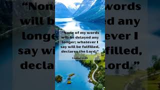 Bible Verse For Strength amp Peace of Mind  Ezekiel 1228 Gods Word motivation [upl. by Jabe]