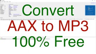 How to Convert AAX amp AA files to MP3  OpenAudible 164  2021 [upl. by Mackoff]