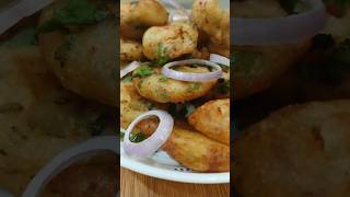 Rice Pakoda  Rice Potato Pakoda Recipe  I Just Love It shorts [upl. by Henrieta826]