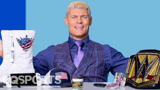 10 Things WWE Superstar Cody Rhodes Can’t Live Without  10 Essentials [upl. by Mitchell313]