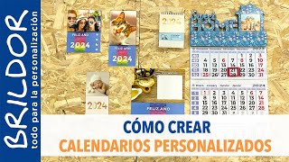 Cómo hacer CALENDARIOS PERSONALIZADOS FÁCILMENTE [upl. by Eirtemed671]