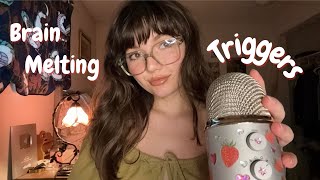 ASMR  Brain Melting Fast amp Aggressive Triggers  Visual Triggers MOUTH SOUNDS Rambles Much More [upl. by Etnoval]