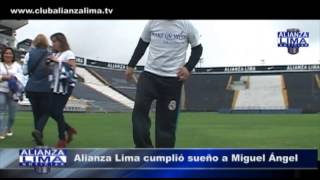 Jugadores de Alianza Lima cumplieron sueño a Miguel Ángel [upl. by Mitzie63]