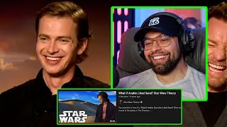 Ahsoka Hayden Christensen and Rosario Dawson on Anakins RETURN Exclusive [upl. by Anemolif]