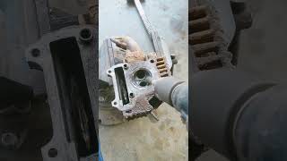 Grinding head compression motorcycle repair automobile diyautorepair diy tools [upl. by Karisa]