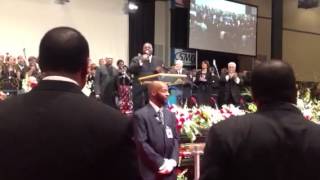 Neal Roberson at Bishop Blakes Sr Homegoing Celebration [upl. by Harwilll]