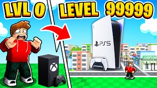 ROBLOX CHOP BUILT HIS OWN PS5 TYCOON [upl. by Anewor]