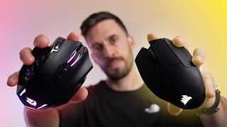 Corsair Scimitar Elite Wireless vs Redragon M913 Which Is the Best MMO Mouse [upl. by Acinelav107]