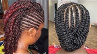 COIFFURE AFRICAINE  modèle de tresse africaine 2022  tuto coiffure [upl. by Yllom989]