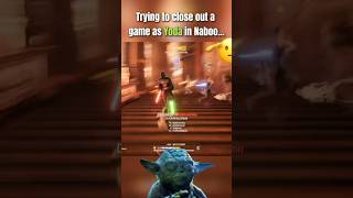 Yoda Against The Separatists  Star Wars Battlefront ll Gameplay starwars starwarsbattlefront2 [upl. by Lirpa]