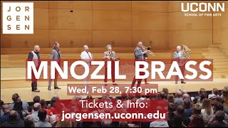 Mnozil Brass at Jorgensen Wed Feb 28 730 pm [upl. by Nnagrom]