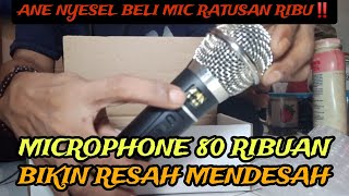 REKOMENDASI MICROPHONE RUMAH HARGA MURAH audioequipment soundsystem microphone bantusubscribe [upl. by Schwerin]