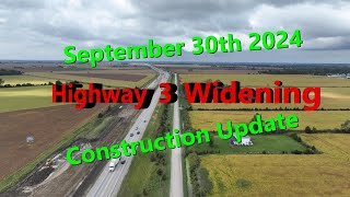 Highway 3 Widening Update Revealed [upl. by Eilsek122]