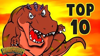 Top 10 Dino Songs  Dinosaur Songs for Kids from Dinostory by Howdytoons [upl. by Lanie]