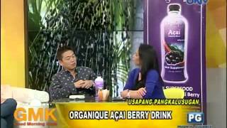 Organique Acai Berry Drink to diabetes and overweight [upl. by Cadell]