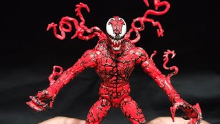 Marvels Carnage Action figure ASMR Articulation sounds [upl. by Soisanahta]