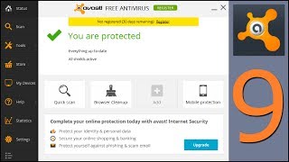 AVAST 2014 v9 FREE Antivirus install and settings [upl. by Annoed]