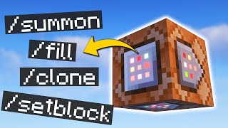 10 Minecraft Commands EVERY BEGINNER Should Know [upl. by Ydna]